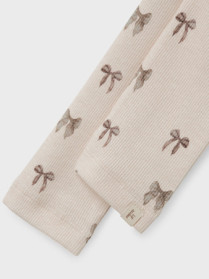 LIL ATELIER Leggings Gavo Efi Silver Peony Bow